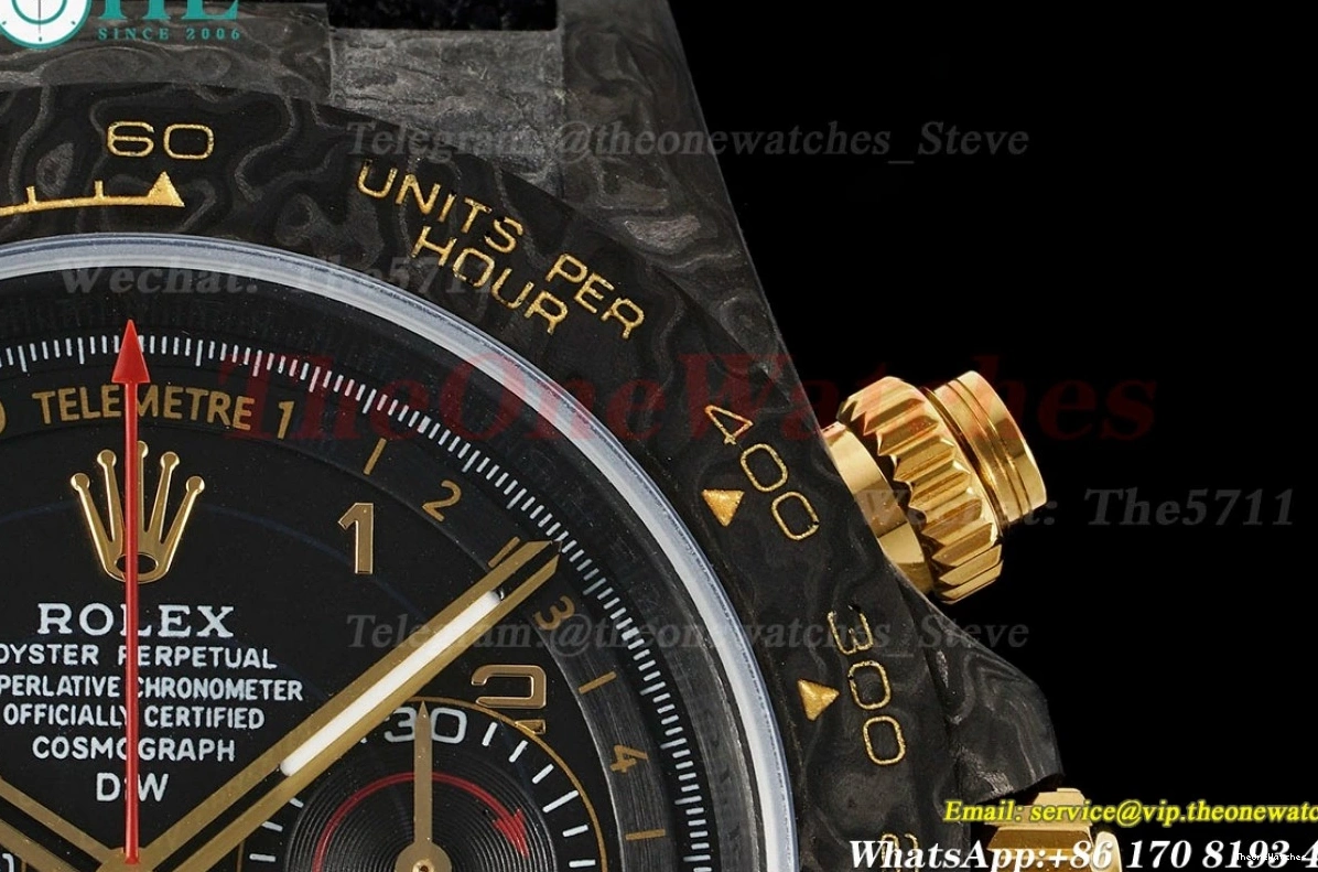 Diw SH4130 Daytona Black DIal Black FC NY 40mm DIWF 0318